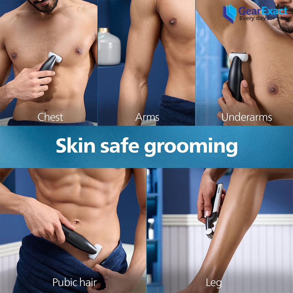 Picture of Philips BG3007/01 Showerproof Groin and Body Trimmer Bodygroom Series 3000 for Men