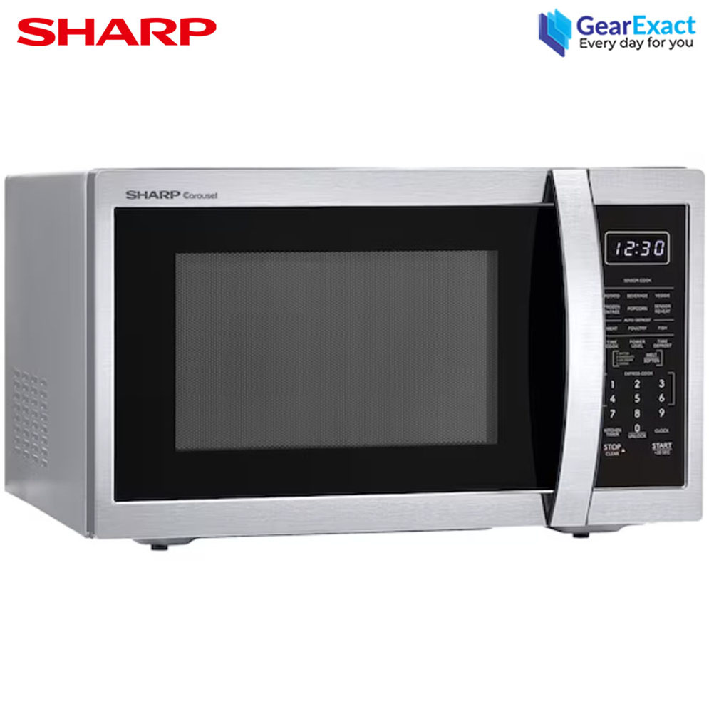 Picture of Sharp R-34CT(ST) Digital Solo Microwave Oven | 34-Liter