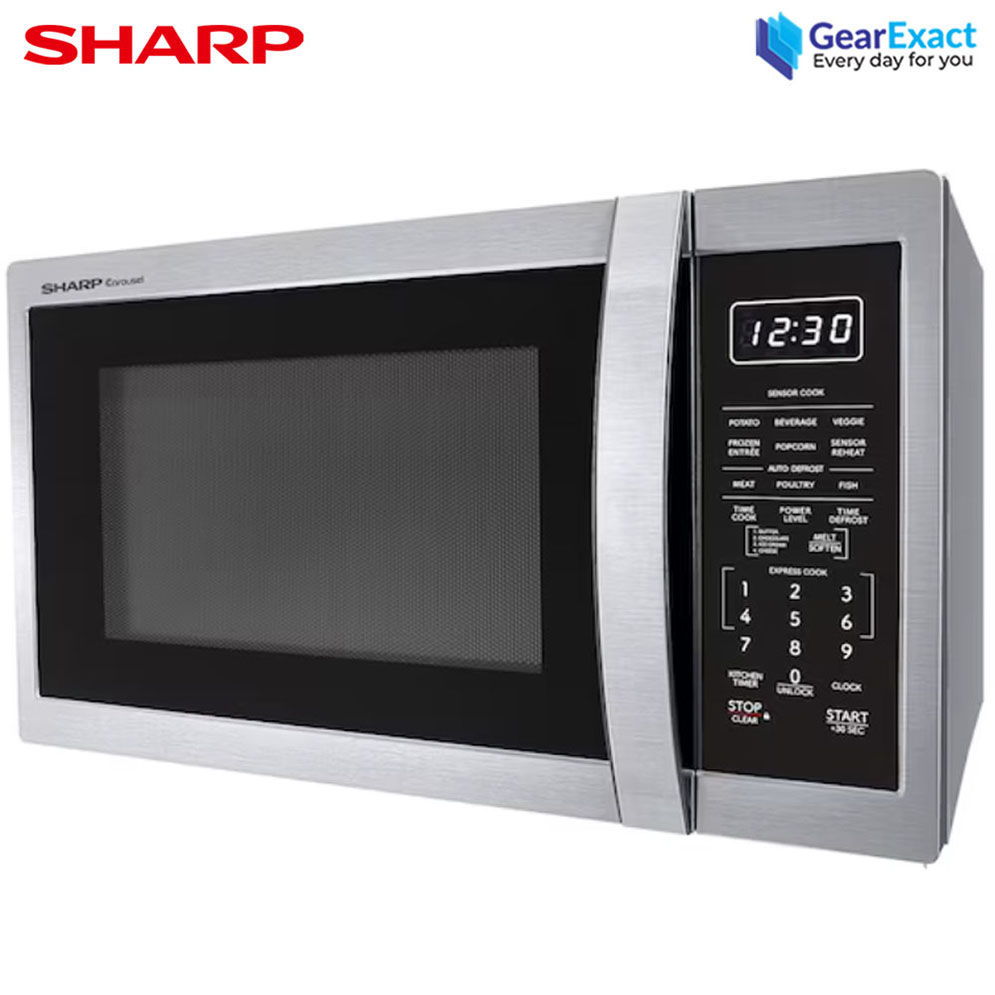 Picture of Sharp R-34CT(ST) Digital Solo Microwave Oven | 34-Liter