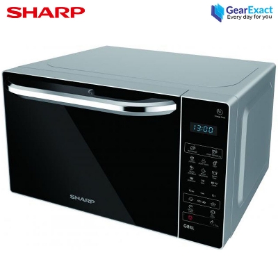 Picture of Sharp R-72E0(S) Microwave Oven with Grill | 25-Liter ( Black )