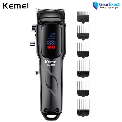 Picture of Kemei KM-1550 Professional Hair Clipper and Beard Trimmer Salon Series for Men