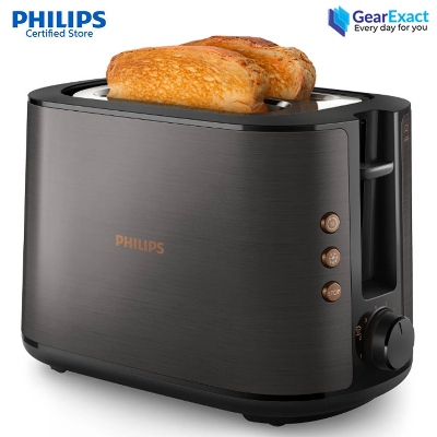 Picture of Philips HD2650/31 Toaster 5000 Series in Black & Copper ( Black )