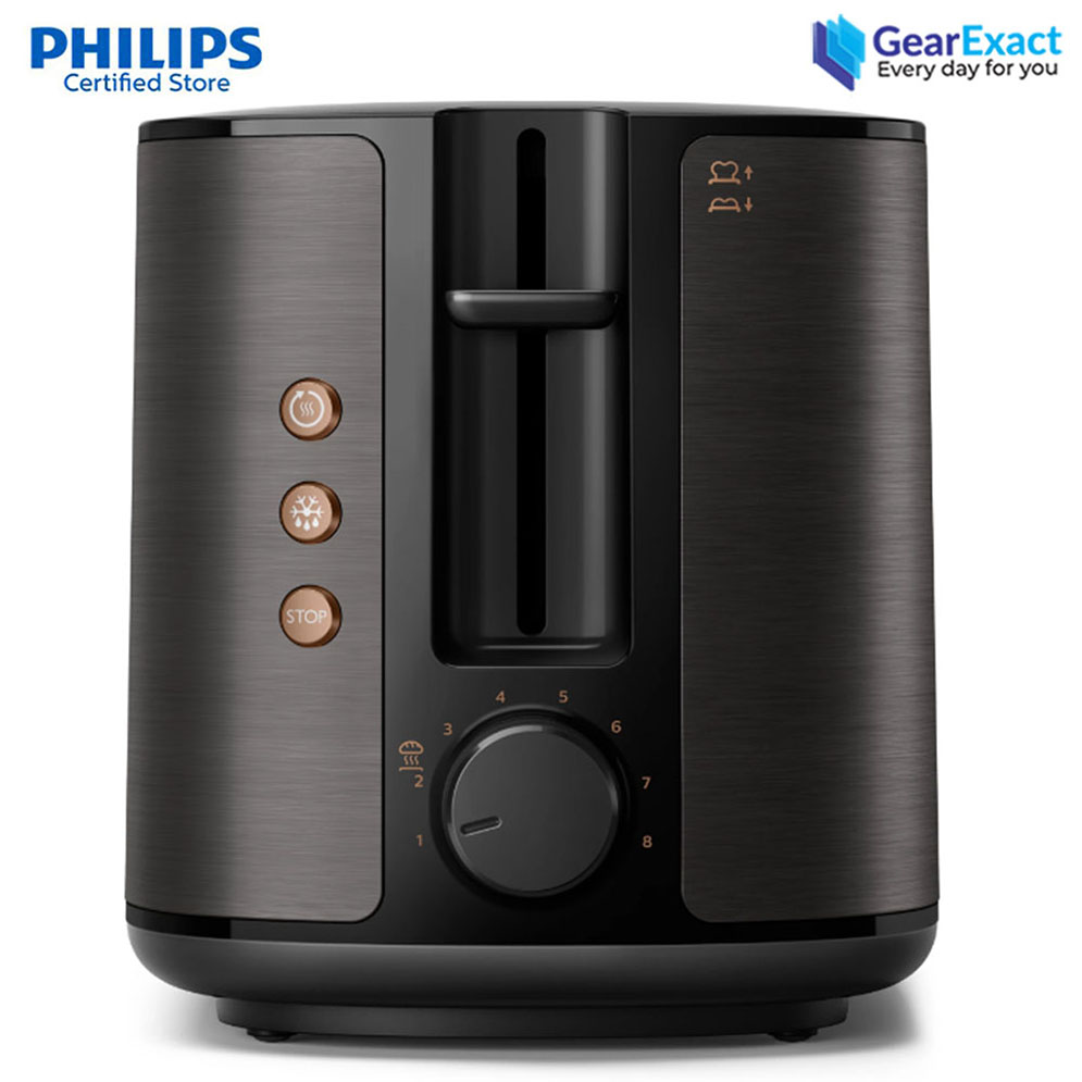 Picture of Philips HD2650/31 Toaster 5000 Series in Black & Copper ( Black )