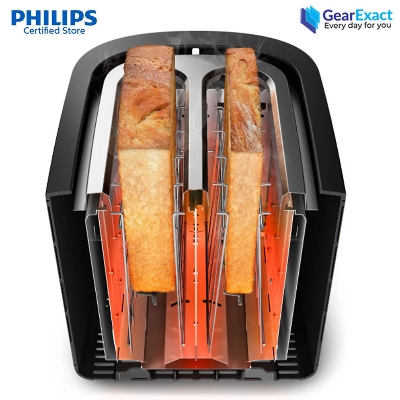 Picture of Philips HD2650/31 Toaster 5000 Series in Black & Copper ( Black )