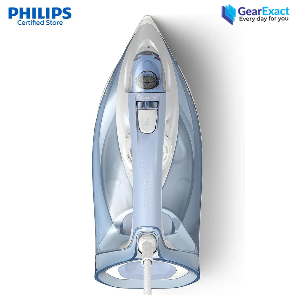 Picture of Philips DST7011/26 HV Steam Iron 7000 Series SteamGlide Plus Soleplate ( Light blue )