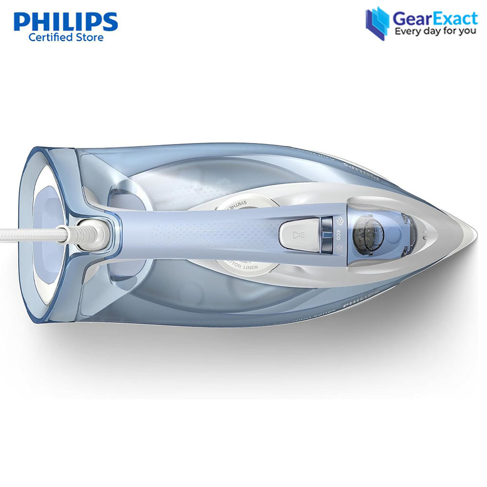 Picture of Philips DST7011/26 HV Steam Iron 7000 Series SteamGlide Plus Soleplate ( Light blue )