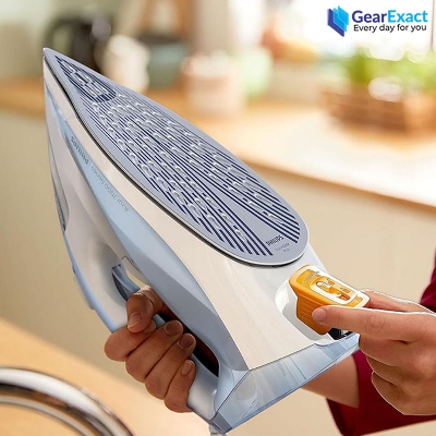 Picture of Philips DST7011/26 HV Steam Iron 7000 Series SteamGlide Plus Soleplate ( Light blue )