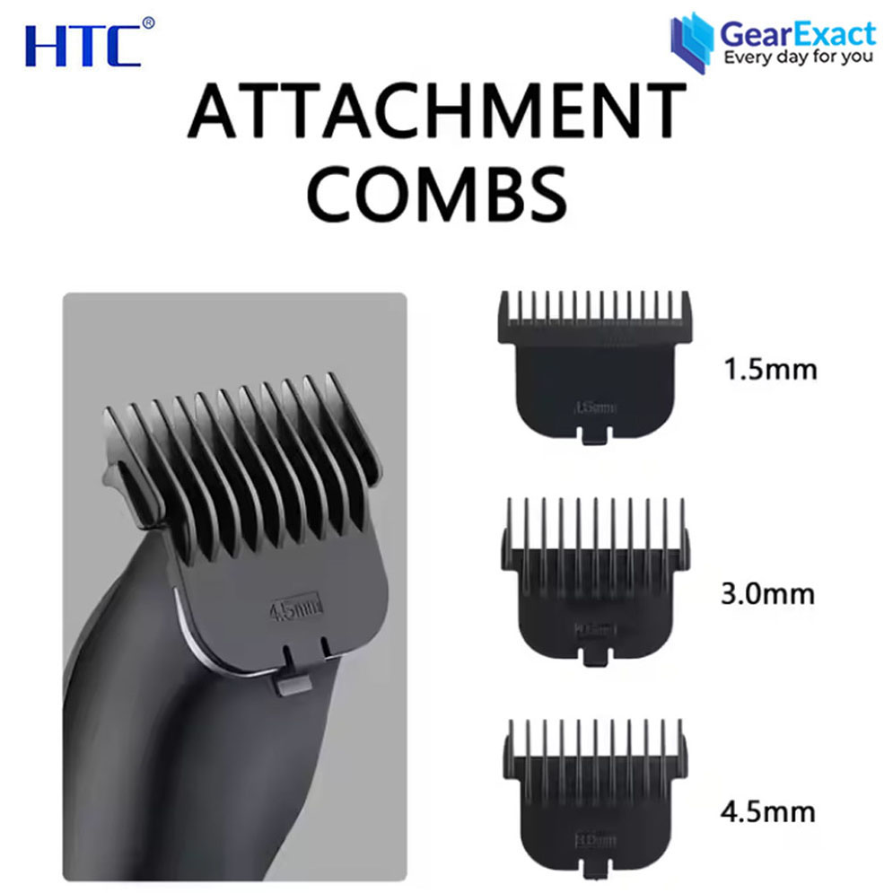 Picture of HTC AT-118 Beard and Moustache Hair Trimmer for Men