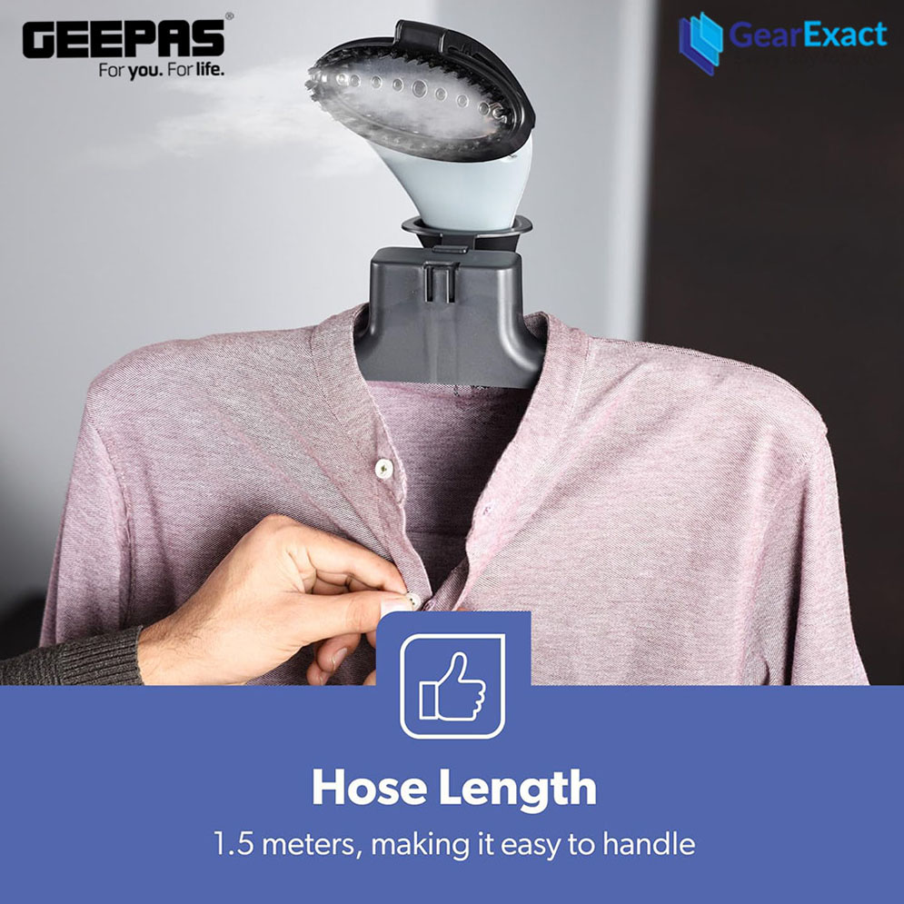 Picture of Geepas GGS25033N Pro Style Upright Garment Steamer with Thermostat ( Green )