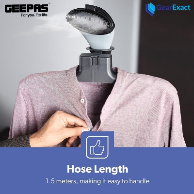 Picture of Geepas GGS25033N Pro Style Upright Garment Steamer with Thermostat ( Green )