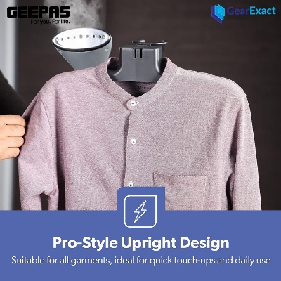 Picture of Geepas GGS25033N Pro Style Upright Garment Steamer with Thermostat ( Green )