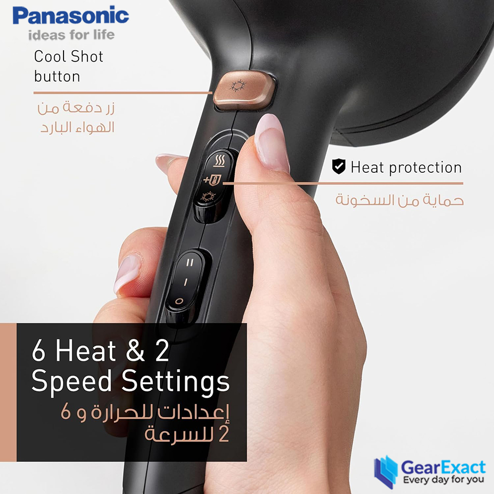 Picture of Panasonic EH-NE86 DryCare Essential Ionity Hair Dryer Fast Dry Series for Women ( Black )