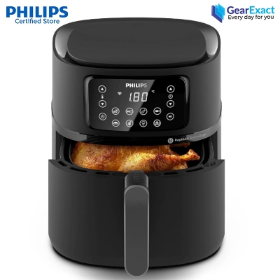 Picture of Philips HD9285/91 Airfryer 5000 Series XXL Connected with HomeID ( Black )