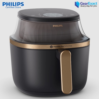 Picture of Philips NA342/09 Airfryer 3000 Series Cooking Window Connected with HomeID ( Black )