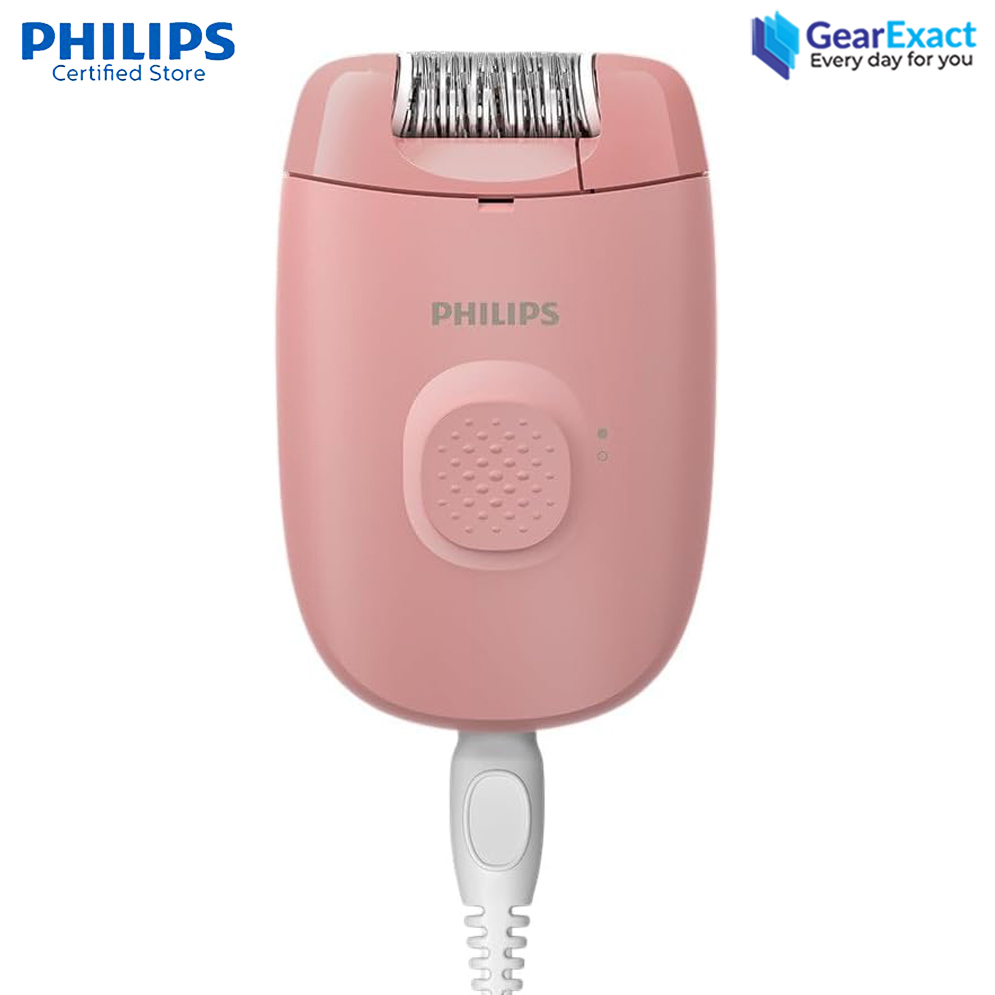 Picture of Philips BRE229/00 Satinelle Essential Corded Compact Epilator Series 2000 for Women ( Pink )
