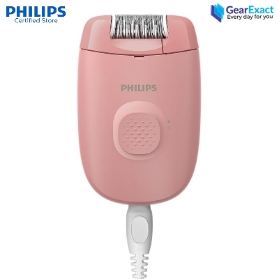 Picture of Philips BRE229/00 Satinelle Essential Corded Compact Epilator Series 2000 for Women ( Pink )