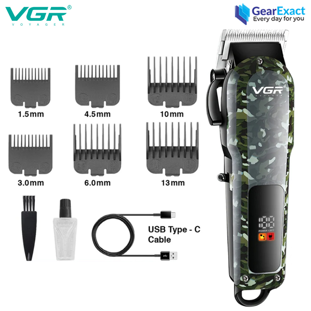 Picture of VGR V-665 Professional Hair Clipper and Beard Trimmer Salon Series for Men