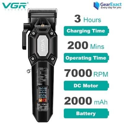 Picture of VGR V-600 Professional Hair Clipper and Beard Trimmer Salon Series for Men