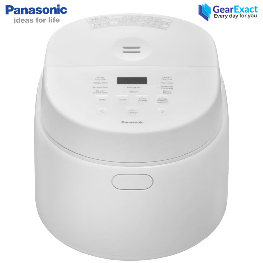 Picture of Panasonic SR-DL184 Microcomputer Multi-Cooker with Fuzzy Logic Rice Cooker for Quick, Daily Rice Cooking ( White )