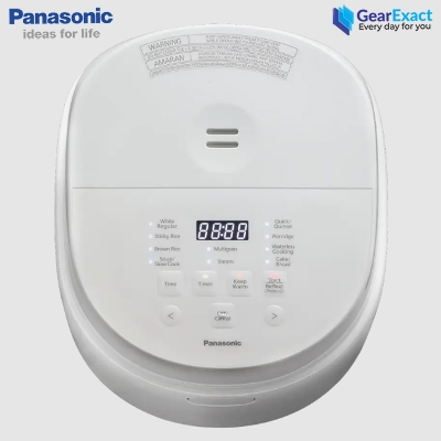 Picture of Panasonic SR-DL184 Microcomputer Multi-Cooker with Fuzzy Logic Rice Cooker for Quick, Daily Rice Cooking ( White )