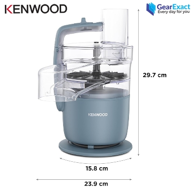 Picture of Kenwood FDP22.130GY MultiPro Go Food Processor for Chopping, Cutting, Pureeing and Kneading