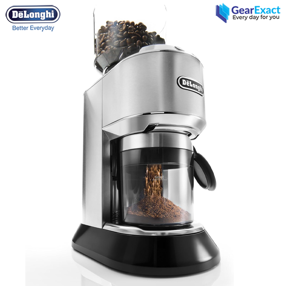 Picture of De'Longhi KG521.M Dedica Burr Coffee Grinder ( Silver )