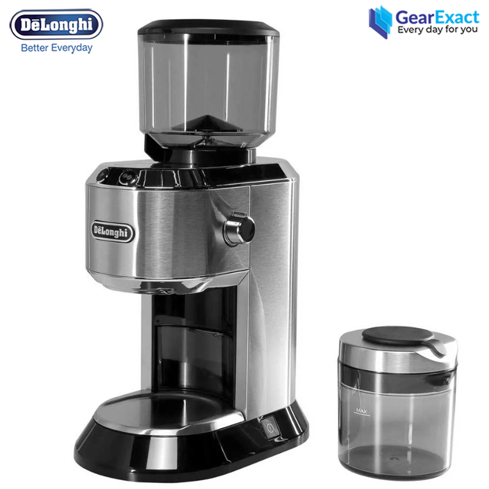 Picture of De'Longhi KG521.M Dedica Burr Coffee Grinder ( Silver )