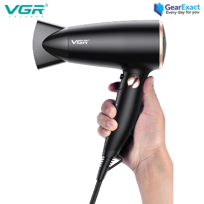 Picture of VGR V-439 Essential DryCare Foldable Hair Dryer for Women ( Black )