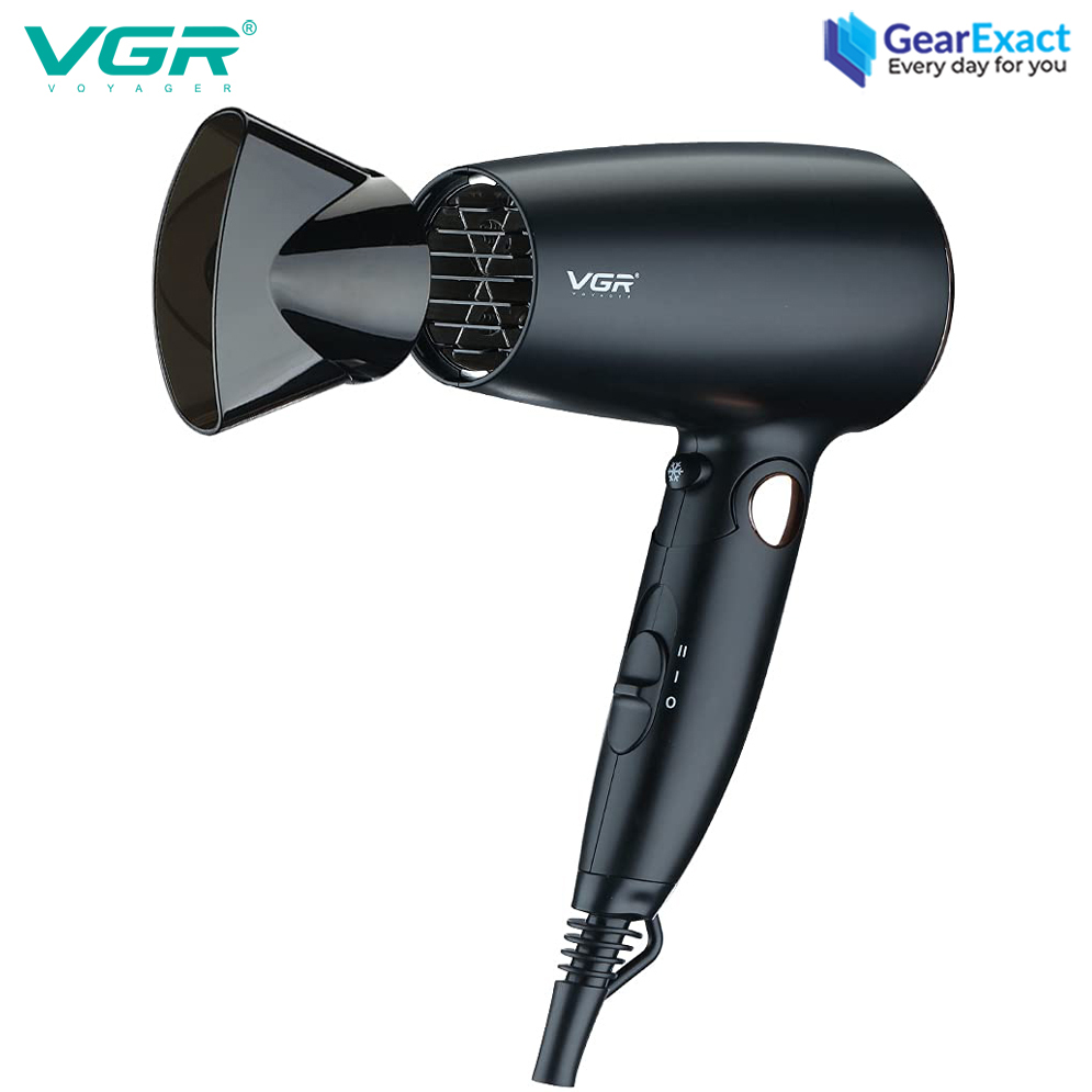 Picture of VGR V-439 Essential DryCare Foldable Hair Dryer for Women ( Black )