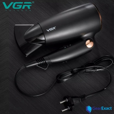 Picture of VGR V-439 Essential DryCare Foldable Hair Dryer for Women ( Black )