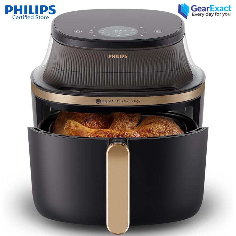 Picture of Philips NA332/09 Airfryer 3000 Series, See-through Cooking Window, Touchscreen, RapidAir Plus Technology ( Black )