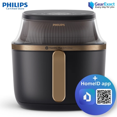 Picture of Philips NA332/09 Airfryer 3000 Series, See-through Cooking Window, Touchscreen, RapidAir Plus Technology ( Black )