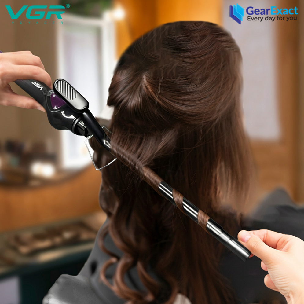 Picture of VGR V-575 StyleCare Essential Hair Curler Pro Curling Iron for Women ( Violet )