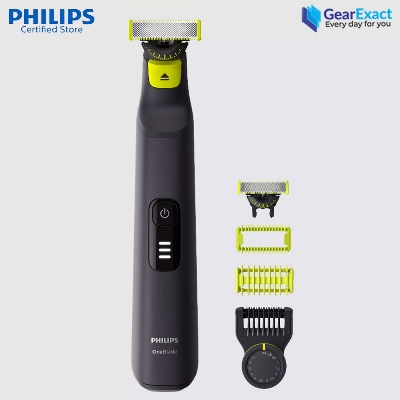 Picture of Philips QP6542/10 OneBlade Pro Hybrid Trimmer and Shaver Face + Body for Men