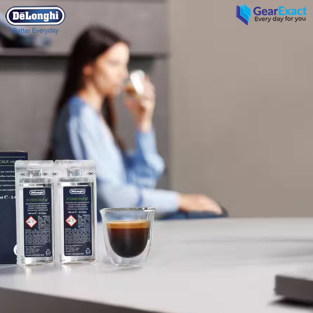 Picture of De'Longhi DLSC200 EcoDecalk Mini Descaler for Coffee Machines 2 x 100ml