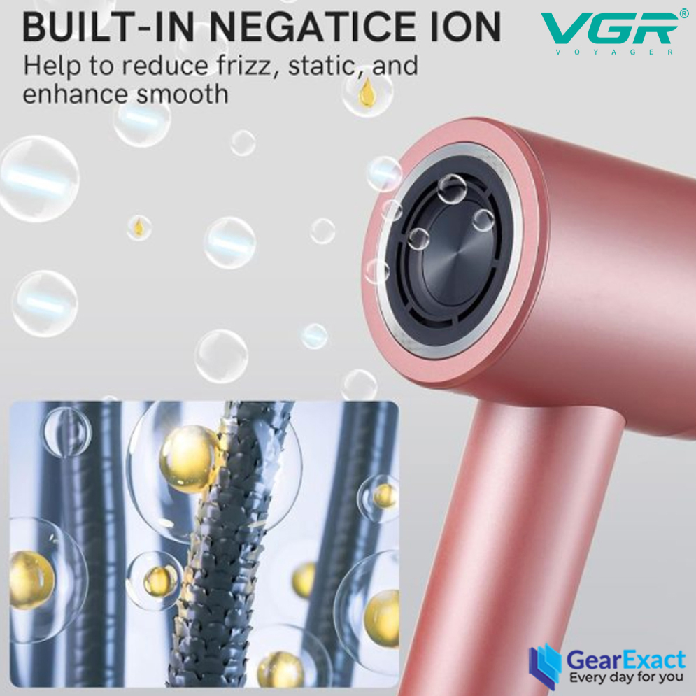 Picture of VGR V-443 Essential Care DryCare Hair Dryer Salon Series for Women ( Pink )