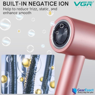 Picture of VGR V-443 Essential Care DryCare Hair Dryer Salon Series for Women ( Pink )