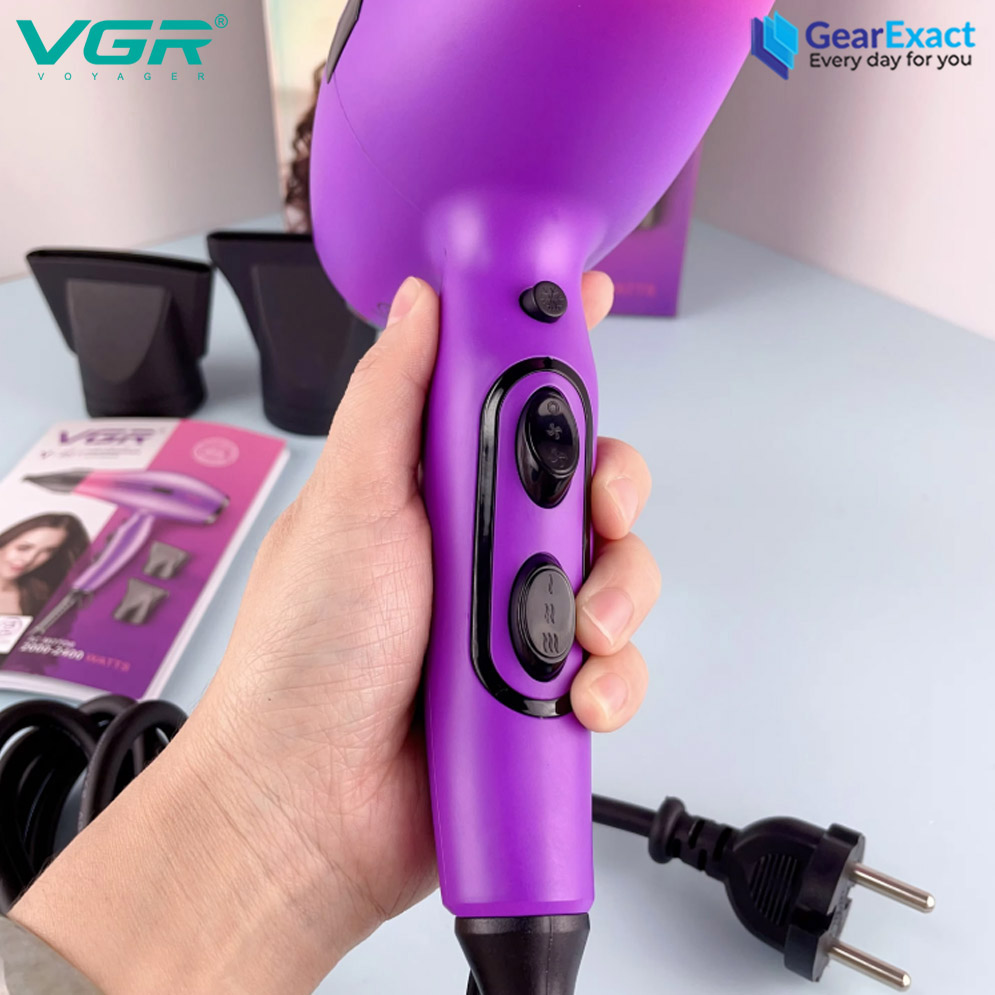 Picture of VGR V-461 Essential DryCare Hair Dryer Salon Series for Women ( Purple )