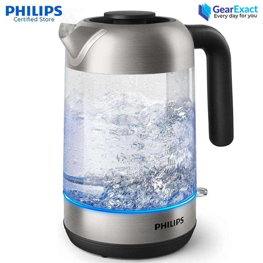 Picture of Philips HD9339/81 Glass Kettle Series 5000 with Blue Light Indicator ( Black )