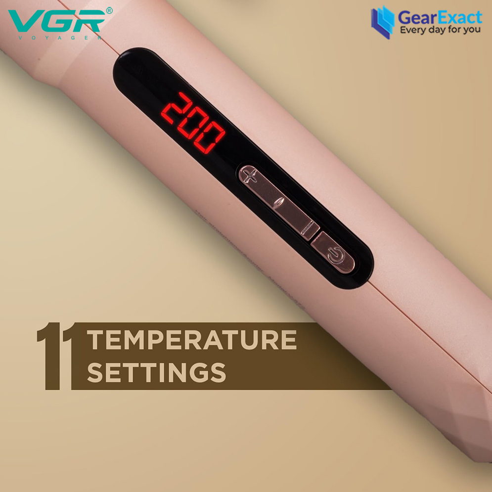 Picture of VGR V-572 StraightCare Essential 2-in-1 Hair Straightener and Curler for Women ( Pink )