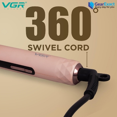 Picture of VGR V-572 StraightCare Essential 2-in-1 Hair Straightener and Curler for Women ( Pink )