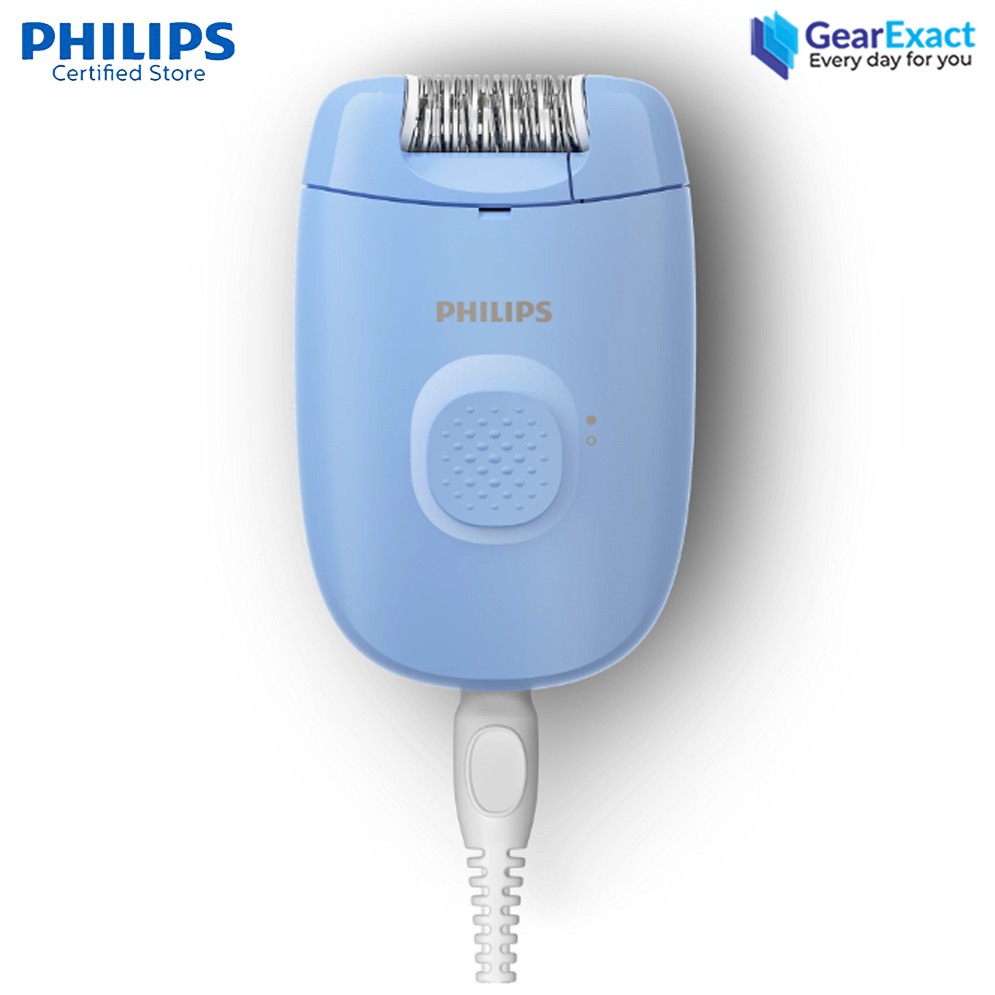 Picture of Philips BRE228/00 Satinelle Essential Corded Compact Epilator Series 2000 for Women ( Blue )
