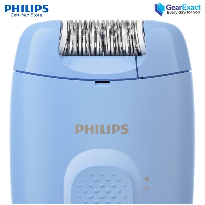 Picture of Philips BRE228/00 Satinelle Essential Corded Compact Epilator Series 2000 for Women ( Blue )