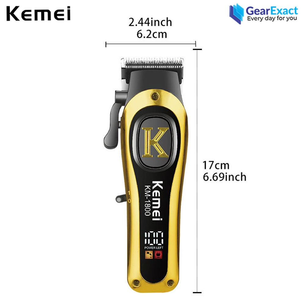 Picture of Kemei KM-1800 Professional Hair Clipper and Beard Trimmer Salon Series for Men