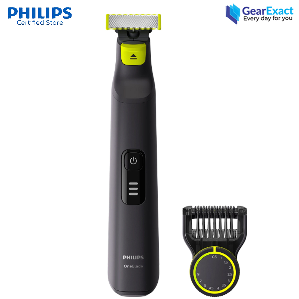 Picture of Philips QP6530/23 OneBlade Pro Trim, Edge & Shave Any Length of Hair Face for Men