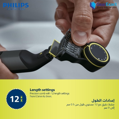 Picture of Philips QP6530/23 OneBlade Pro Trim, Edge & Shave Any Length of Hair Face for Men