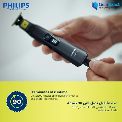 Picture of Philips QP6530/23 OneBlade Pro Trim, Edge & Shave Any Length of Hair Face for Men