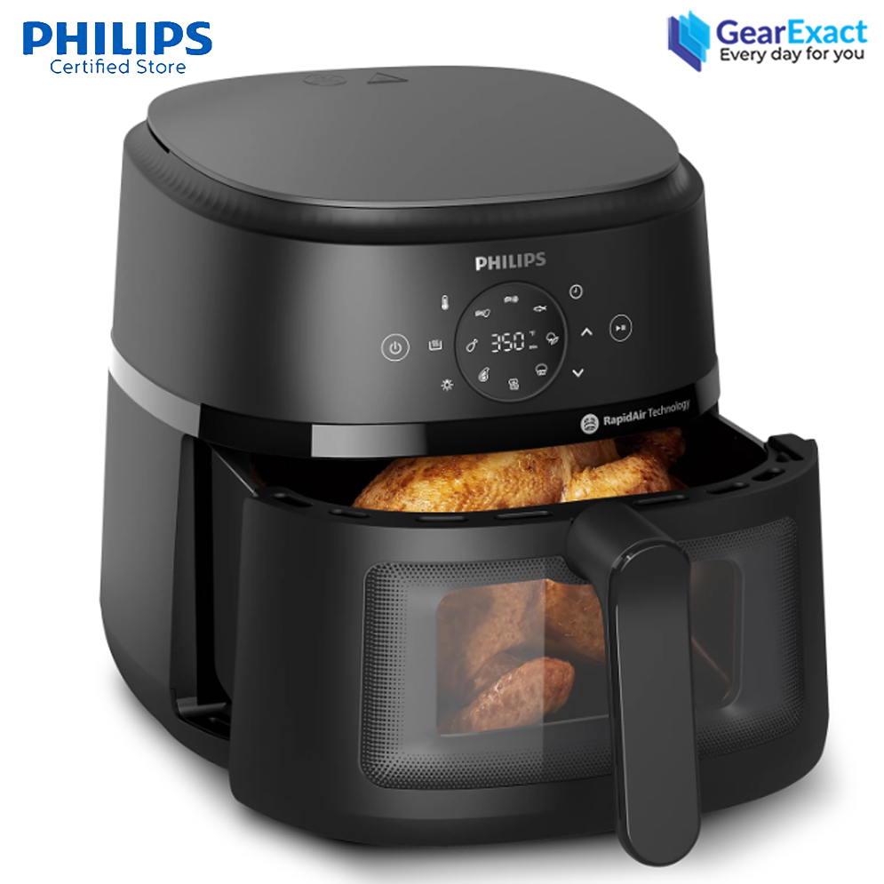 Picture of Philips NA230/00 Airfryer 2000 Series with Cooking Window ( Black )
