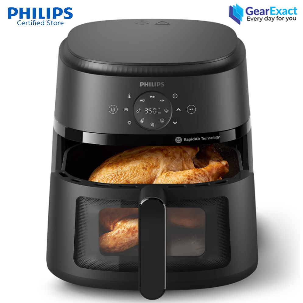 Picture of Philips NA230/00 Airfryer 2000 Series with Cooking Window ( Black )