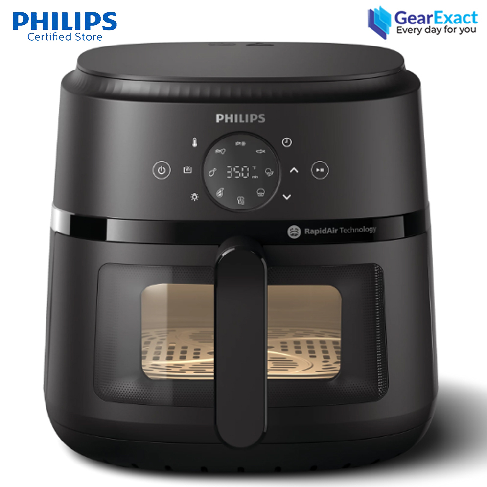 Picture of Philips NA230/00 Airfryer 2000 Series with Cooking Window ( Black )